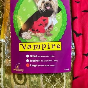 Vampire Pet Costume